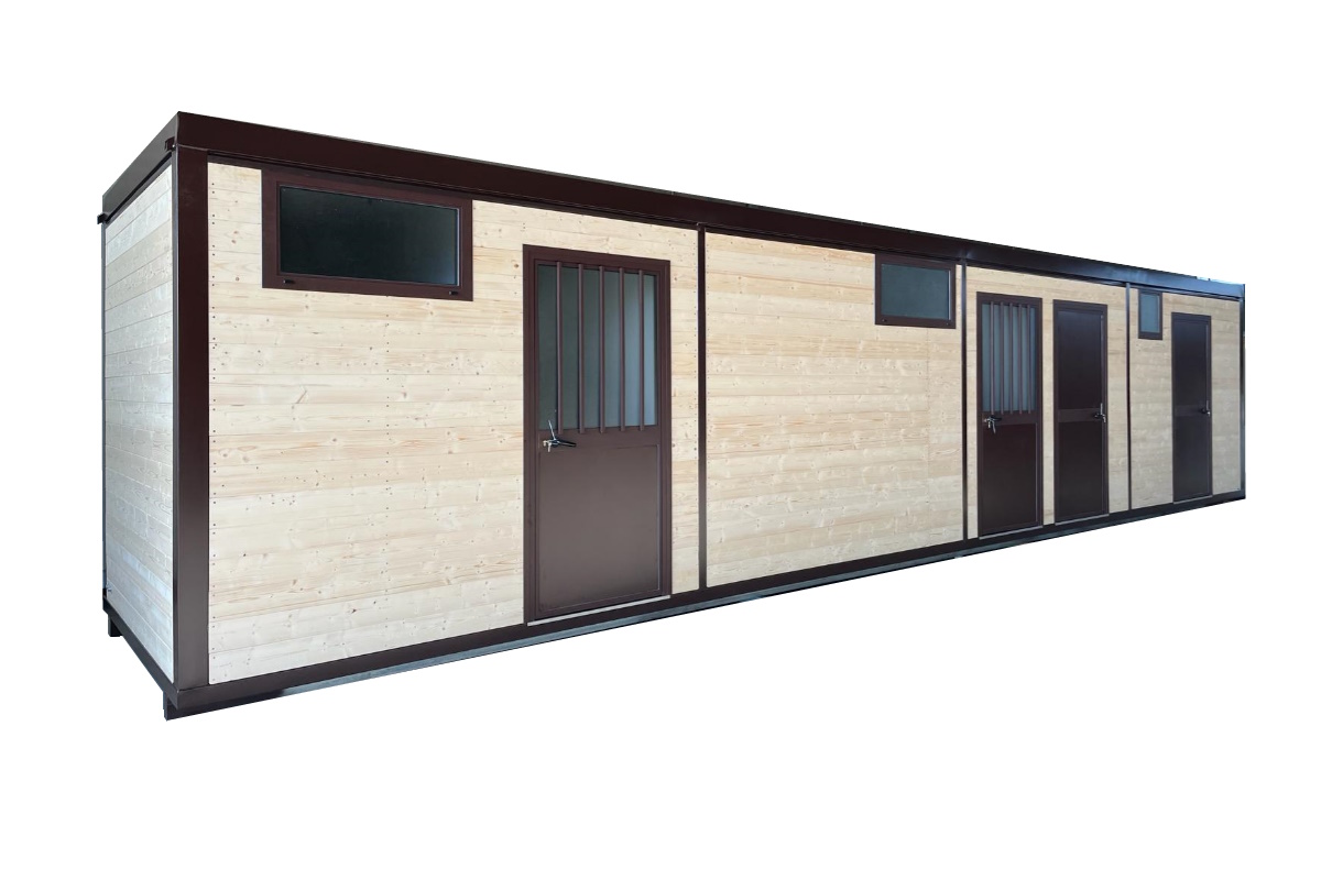 container abitativo esterno legno 
