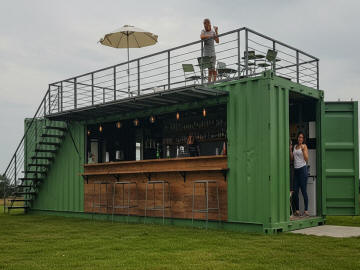 container chiosco bar terrazza  