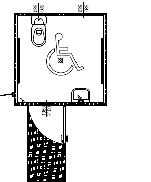 monoblocchi prefabbricati per disabili wc