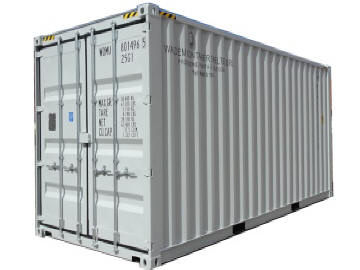 20' high cube waldem container
