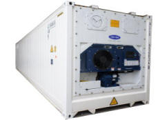 40' reefer container acciaio inox