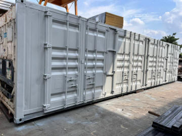 Container 40' high cube per Batterie