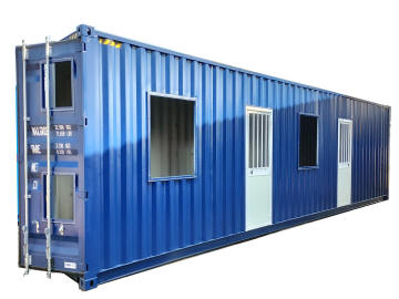 container Abitativo con pannelli fotovoltaici