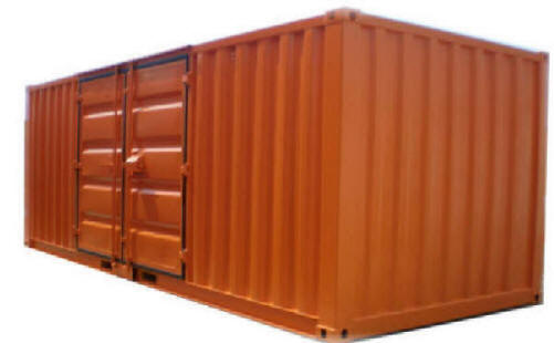 container 20' open side singola porta 