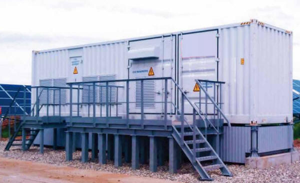 container shelter impianto Fotovoltaico