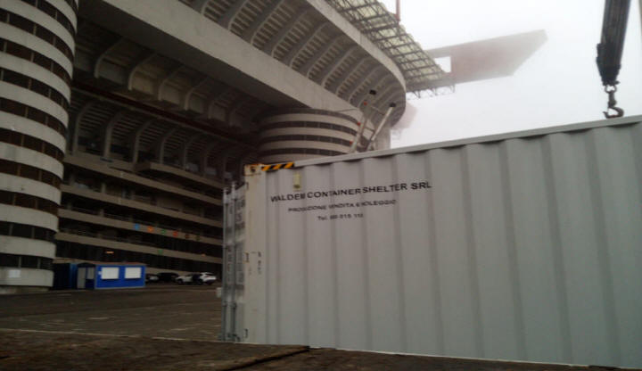 container Stadio Calcio