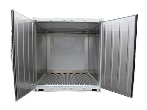 container reefer interno Inox per chiosco bar