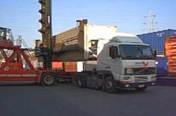 container reefer camion
