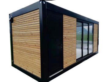 container abitativi bungalow case green
