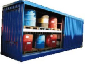 Container per stoccaggio oli prodotti pericolosi vernici infiammabili corrosivi esplosivi