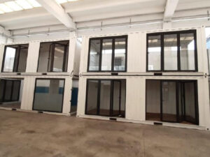 monoblocchi container prefabbricati uffici direzionali interni capannoni