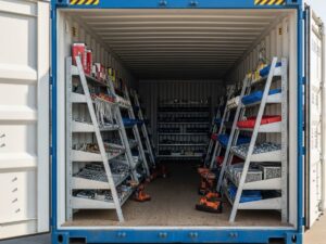 container scaffali minuterie stoccaggio magazzino mobile vendita noleggio