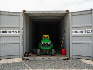 Container 20' stoccaggio garage mezzi vendita