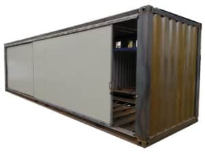 Container 40' Open side Ante Scorrevoli