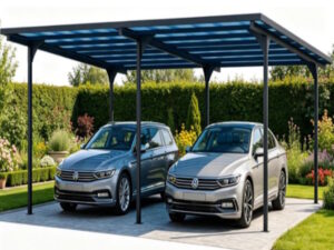 Carport Copertura Auto ricarica