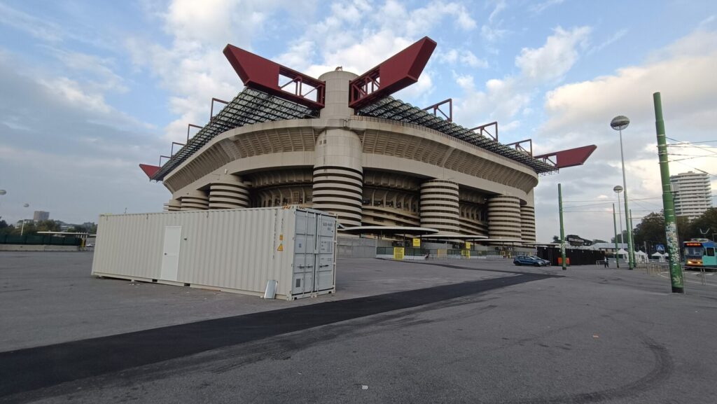 Container eventi biglietteria san siro