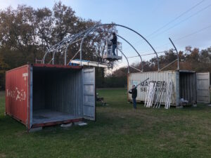 tenso struttura container